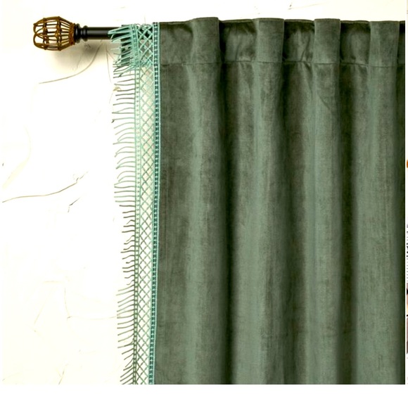 Opalhouse Accents 54x84 Curtain Panel Jungalow X Opalhouse Teal